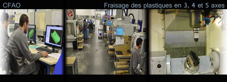 CFAO et fraisage des plastiques 5 axes