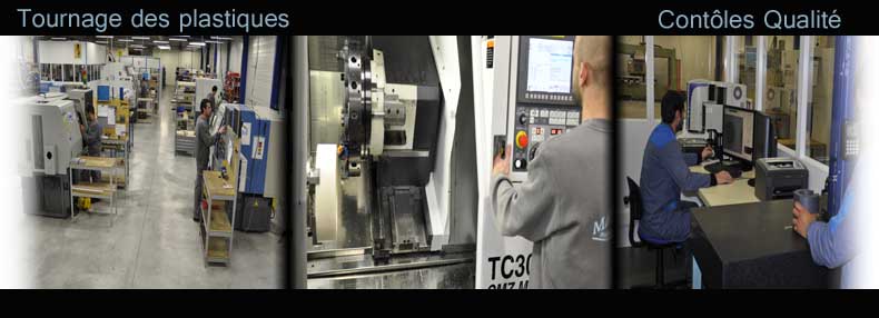 Tournage des plastiques sur 2 axes ou multi-axes
